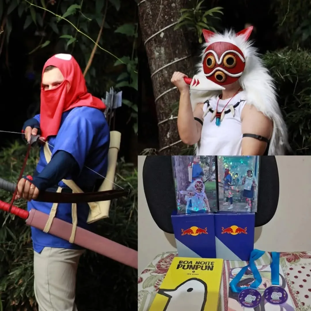 Desfile dupla cosplay