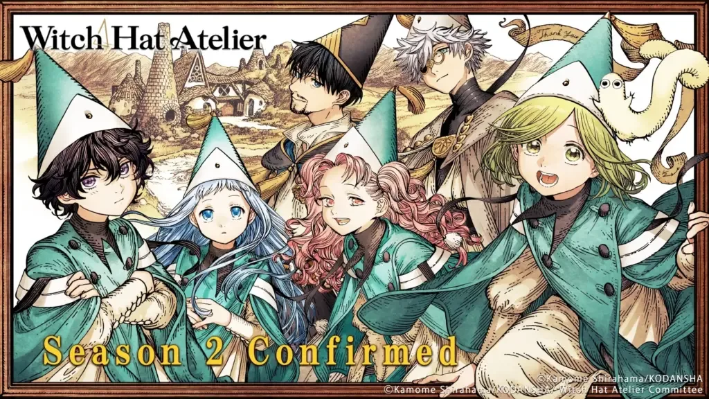 Witch Hat Atelier terá 2ª temporada; Crunchyroll confirma transmissão do anime