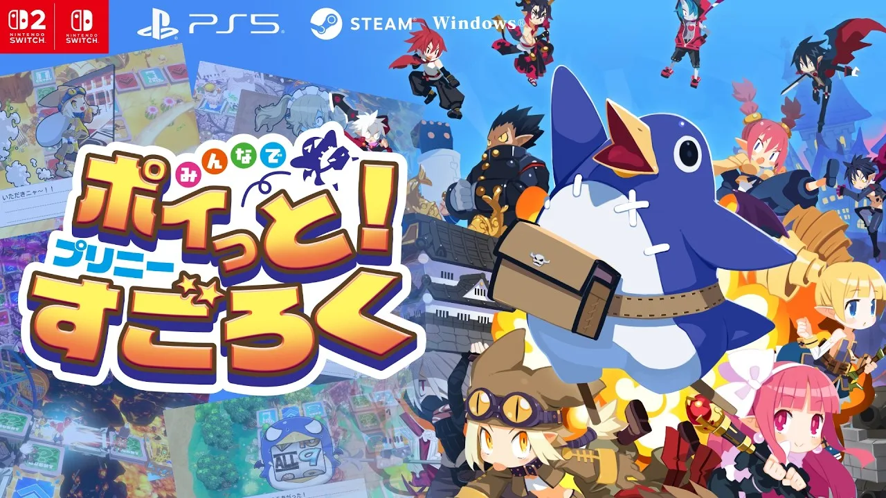 Prinny Party: Going Overboard! será lançado no Ocidente para Switch 2, Switch, PS5 e PC