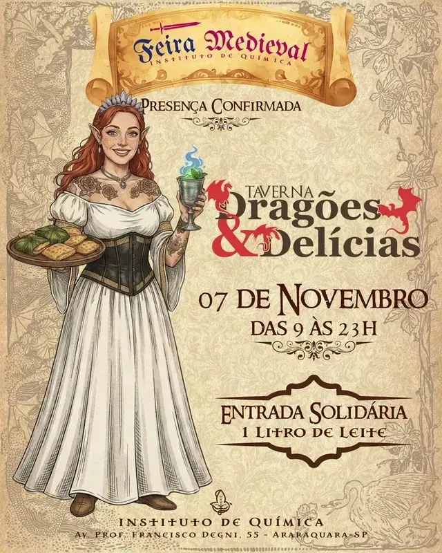 Feira Medieval - Instituto de Química - 2026