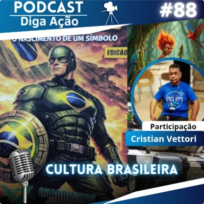 A importância dos quadrinhos e a Cultura Brasileira (Part. @Cristian Vettori) | EP #88