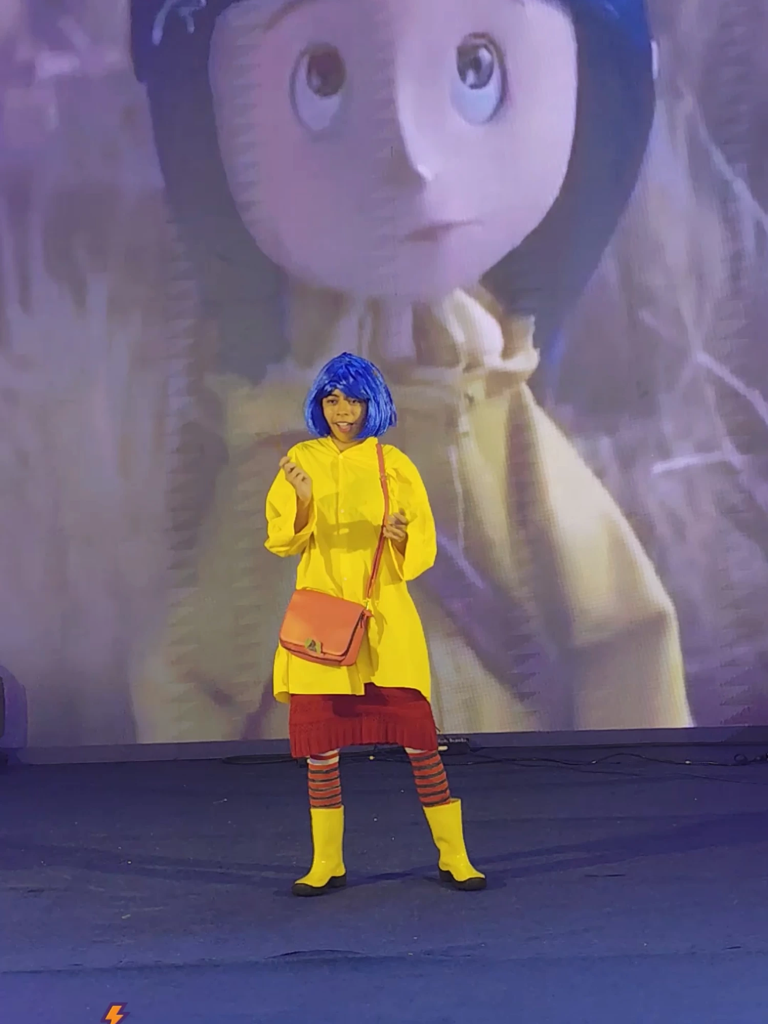 Desfile Cosplay Duda Secco @duda.player Coraline – Coraline e o Mundo Secreto