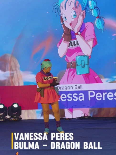 Desfile Cosplay Geek Ribeirão fest 2025 Vanessa Peres @peres.cos Bulma – Dragon Ball