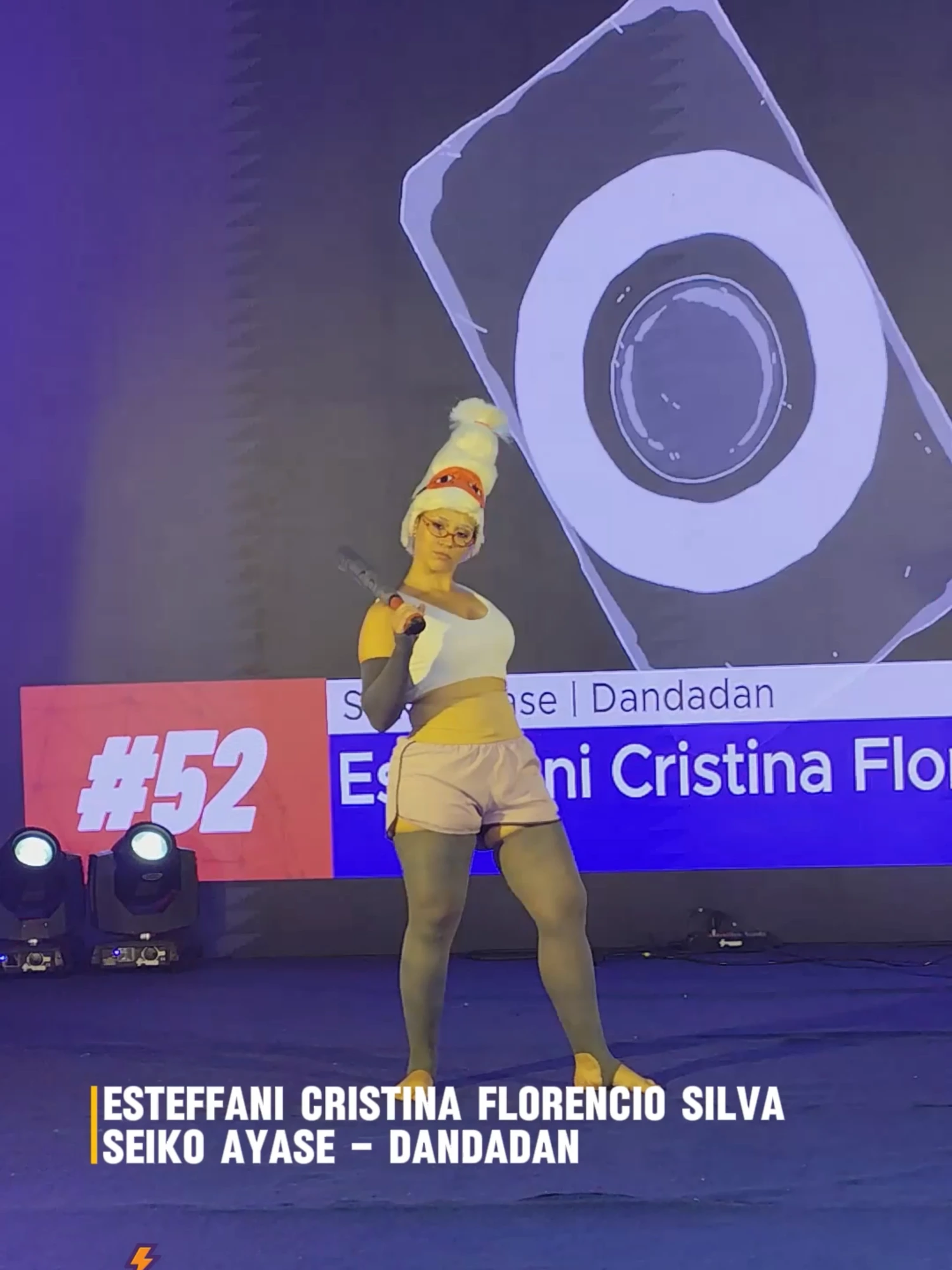Desfile Cosplay Geek Ribeirão fest 2025 Esteffani Cristina Florêncio Silva @estefflorencio Seiko Ayase – Dandadan